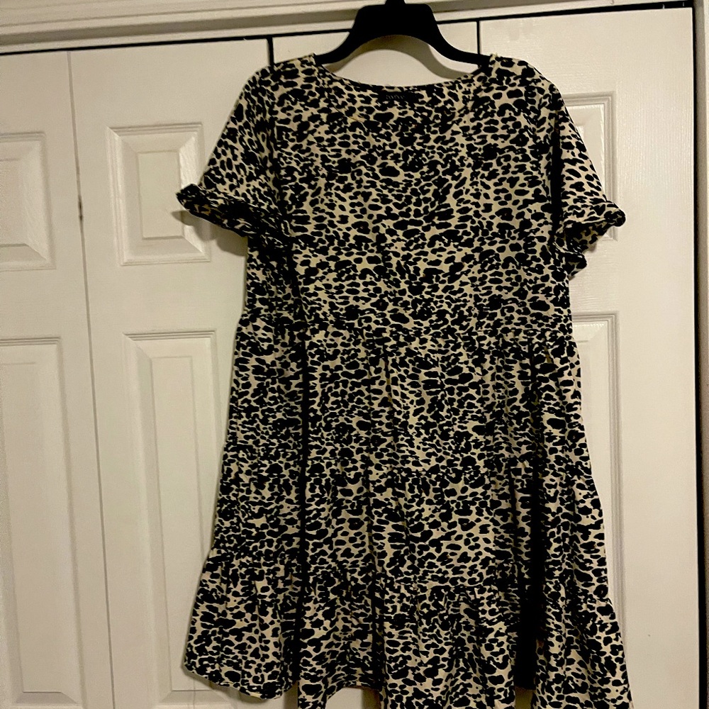 Cute Leopard Print dress… New without Tags